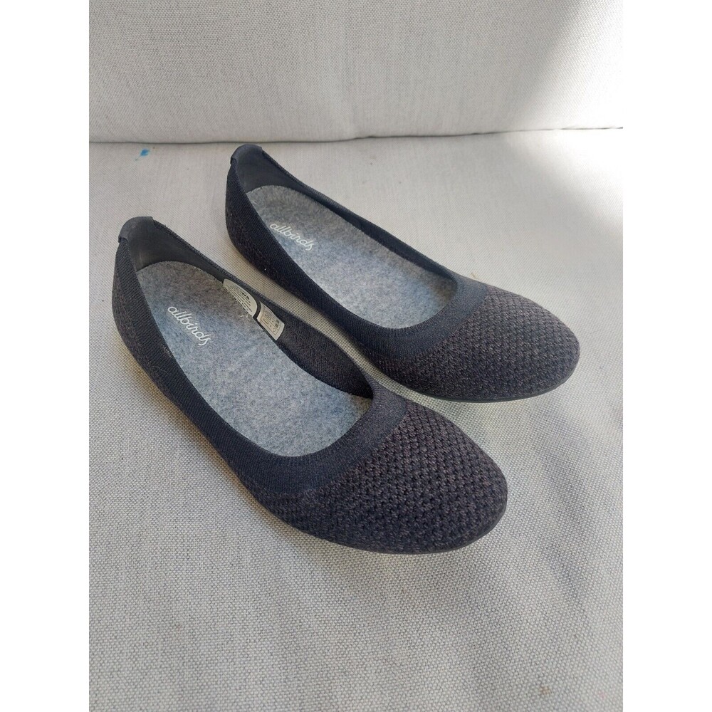 Allbirds Tree Breezers Dark Grey Flats Size 8 - Picture 7 of 7
